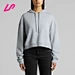 cropped gym hoodie